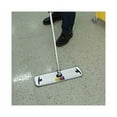 thumbnail image 2 of Boardwalk Microfiber Mop Head Blue 18 x 5 100% Split Microfiber Velcro Backing Dozen MFM185BCFDZ, 2 of 5