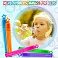 thumbnail image 3 of Mini Bubble Wands Jumlys, 120 unidades en 6 colores, para fiestas infantiles, 3 of 7