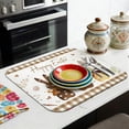thumbnail image 2 of Dish Drying Mat Spring Easter Kitchen Mat for Countertop Protector Absorbent Mats Dishes Pad for Kitchen Counter Coffee Table Decor Accessories Extra Large 18X24 inch, 2 of 5