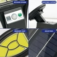 thumbnail image 4 of QTOCIO Solar Street Lights Outdoor Solar Parking Lights Wireless Motion Sensor Solar Security Wall Light with 3 Modes for Garden Street Yard, 4 of 7