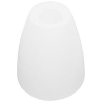 RENACLIPY White Plastic Round Table Lamp Shade with Opening, Simple Home Decor Design, and Lightweight, 1 Pack