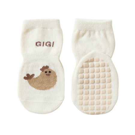 

TAIAOJING Boys And Girls Cartoon Character Pattern Warm Toddler Shoes Indoor Floor Socks Non Slip Fashion Toddler Shoes Breathable Cartoon Warm Toddler Shoes For 11cm