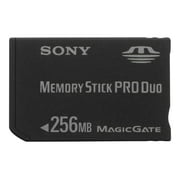 Angle View: Sony - Flash memory card - 256 MB - MS PRO DUO - for Sony ICD-MX20; Cyber-shot DSC-P41, P52, T3/S, T33, T7, T7/B, T7/S, W7/B; Handycam DCR-PC55