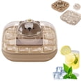 thumbnail image 1 of Tray Ice Maker Storage Box With Lid 2 In 1 With Spherical IceBall Maker Easily Release Multifuctional For Drinks, 1 of 9