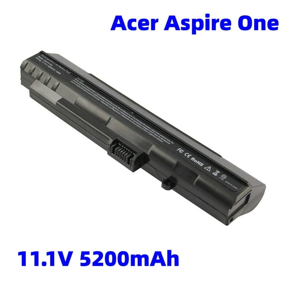 New Laptop Battery for Acer Aspire One A110 A150 ZG5 Series UM08A71 UM08A72 UM08A73 UM08A74 UM08B71 UM08B72 UM08B73 UM08B74 LC.BTP00.017 5200mah