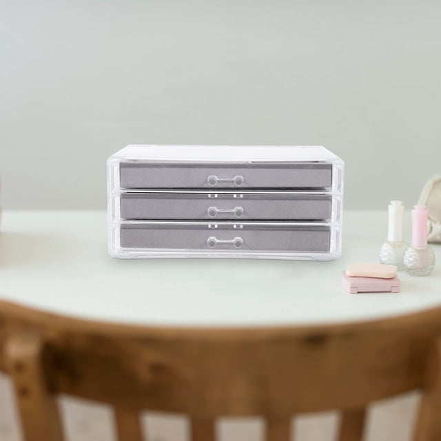 Houderco Cajón Transparente Para Con Material Premium Y Portátil