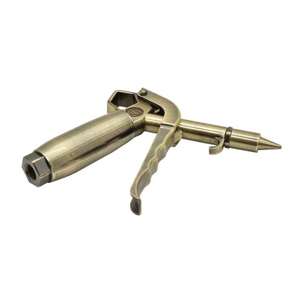 Interstate Pneumatics B600 1/4" NPT Heavy Duty High Flow Rate Blow Gun - Copper Plated