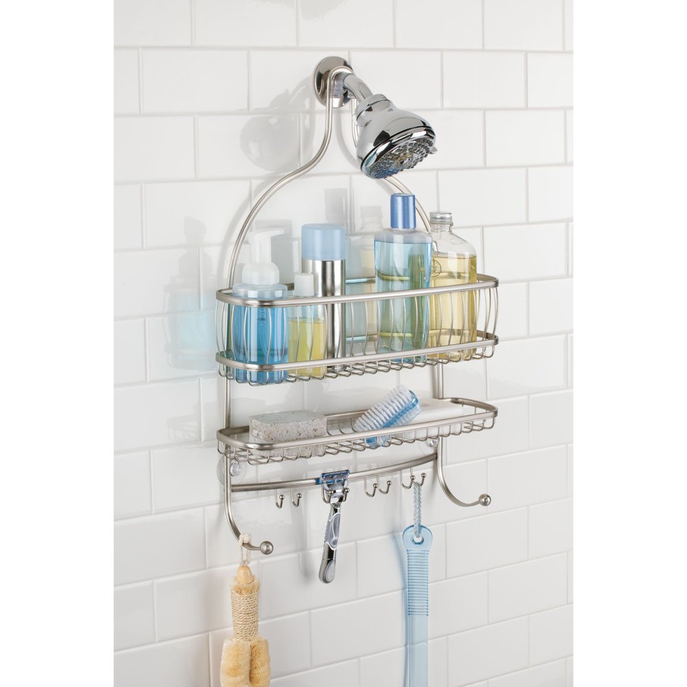 iDesign York Lyra Jumbo Shower Caddy