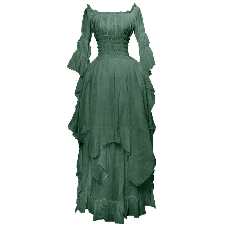 layers of medieval dresses Upper class women's diagram of standard dress format