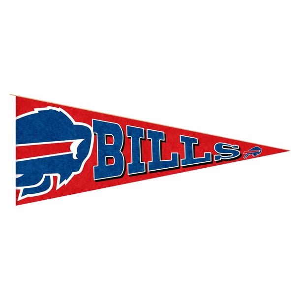 Buffalo Bills 24'' Wood Pennant - Walmart.com