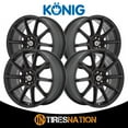 thumbnail image 3 of 15x6.5 Konig 45B Control Black Wheel 5x110 (40mm), 3 of 5
