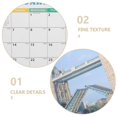 thumbnail image 2 of Wall Calendar 2025 World Travel-Themed Monthly Planner 12 Months from January 2025 to December 2025 Decorative Hanging Calendar for Family Office, 2 of 3