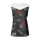 thumbnail image 5 of Camiseta sin mangas de encaje con estampado de mujer Camiseta sin mangas de empalme de cuello redondo Camiseta ligera y cómoda delgada OAVQHLG3B Store lin121212, 5 of 5
