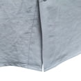 thumbnail image 4 of Mens 100% Cotton Oxford Shirt Long Sleeve formal Cuba Dress Shirts for Men Button Down Work Casual Shirt Size 2XL Gray, 4 of 7