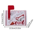 thumbnail image 3 of Valentine's Day Mailbox Candy Box Candy Storage Box Favor Gifts For Weddings, 3 of 11