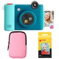 thumbnail image 1 of Paquete básico de cámara e impresora KODAK Smile+ 2 en 1 azul, 1 of 5