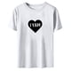 thumbnail image 4 of Camisetas sueltas con estampado interesante para hombres y mujeres Fridja  bn2624, 4 of 6