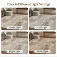 thumbnail image 7 of ODIKA 8'x10' Washable Area Rug Non-Shedding, Easy Care, Abstract Beige Distressed Vintage Layers Neutral Faded Large Flowing Dynamic for King Size Bedroom Under Bed, Master Suite, 7 of 7