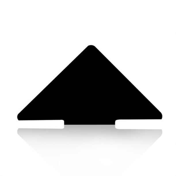 Monstrate Paquete de 12 alfombras, azulejos adhesivos antideslizantes de doble cara, pegatinas para alfombras, agarre autoadhesivo desmontable para sala de Organizadores de utensilios de cocina Negro Monstrate HA063297-01