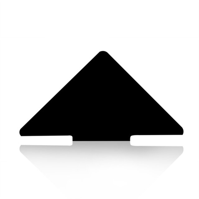Matsuzay Paquete de 12 alfombras Adhesivo antideslizante de doble cara Pegatinas para alfombras de piso Agarre autoadhesivo extraíble Sala de Organizadores de utensilios de cocina Negro