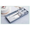 thumbnail image 3 of RONYOUNG 2-Piece Stainless Steel Cake Serving Set with Lace-Wrapped Acrylic Handles, 3 of 5