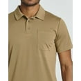 thumbnail image 5 of Real Essentials 3 Pack: Men's Short Sleeve Pocket Polo Shirt Dry-Fit Performance Tactical Golf (Available In Big & Tall), 5 of 7