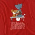 thumbnail image 2 of Tom And Jerry Movie T-Shirt Park Bench Unisex Graphic Tee For Men & Women, 2 of 7