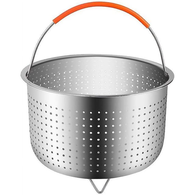 Promoción de invierno, cesta para vaporera, cesta para vaporera de verduras de acero inoxidable 304, cesta para vaporera de arroz, olla a presión