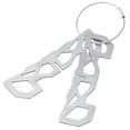 thumbnail image 4 of 1 Ensemble Support de Barbecue en Acier Inoxydable pour Camping, 4 of 8
