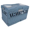 thumbnail image 1 of Large Capacity Foldable Cat Crate with Breathable Ventilation, Easy Installation, Travel Pet Carrier for Outdoors Trip, Foldable Design, 1 of 8