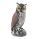 thumbnail image 2 of Señuelo de búho, búhos de plástico para asustar a los pájaros, búho falso para mantener alejados a los pájaros, búhos de jardín para asustar a s , Sunnimix estatua de señuelo de búho, 2 of 8