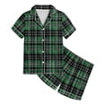 thumbnail image 3 of XEGLSBU Girls Pajamas Satin 2 Piece Long Sleeve Long Pants Pajama Set Kids Cute Button down Sleepwear, 3 of 3