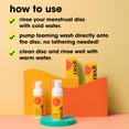 thumbnail image 3 of nixit Menstrual Cup Wash | Foaming Period Cup Cleanser & Feminine Vaginal Wash | pH-Balanced | Unscented | Plant-Based Natural Ingredients | Paraben & Sulphate Free | Travel Size (2.02 fl oz), 3 of 7