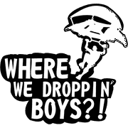 Fortnite  “Where We Droppin Boys”  Sticker for Car, Computer, Wall , Game systems