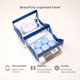 thumbnail image 3 of Kit de aseo de viaje Cadence Parcel Clear Dopp Kit, 1 L, 3 of 6