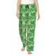 thumbnail image 1 of Balery Crocodile And Bush Pantalones de pijama para mujer, pijamas ultraligeros, pantalones de estar por casa-Large, 1 of 6