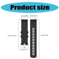 thumbnail image 5 of YIEMEEN Smartwatch Silicone Watch Band 22mm Comfortable Watchband Strap for Venu 3S/2S, 5 of 20