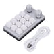 thumbnail image 2 of Mini teclado USB, teclado programable de atajo multifuncional de 12 teclas con 2 perillas para juegos, 2 of 10