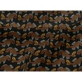 thumbnail image 4 of oneOone Viscose Jersey Fabric Fish Block Print Fabric By Yard 60 Inch Wide, 4 of 5