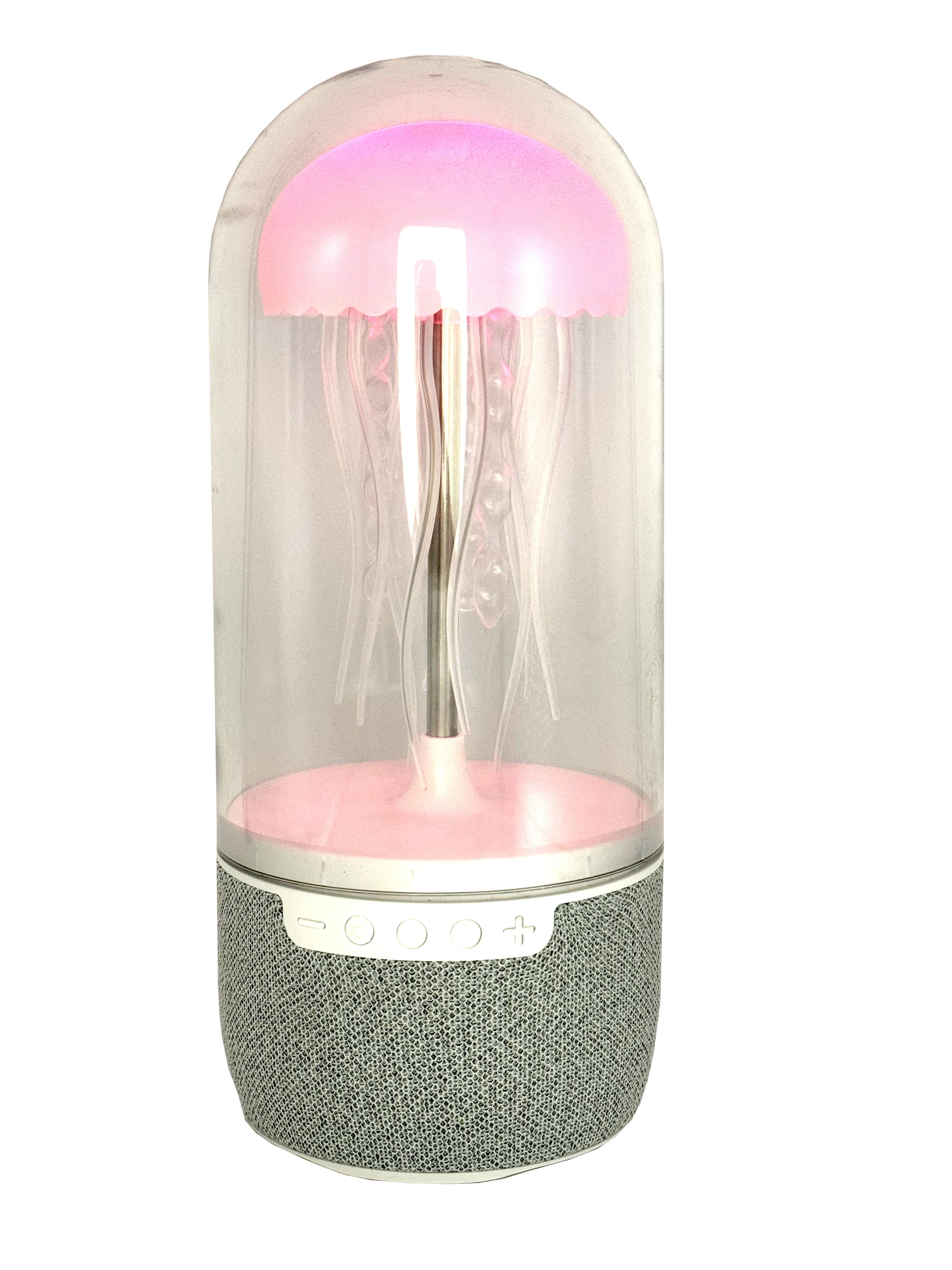 Jellyfish Mood Lamp & Bluetooth Speaker (JFSPKWHT)
