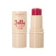 thumbnail image 1 of Lápiz labial Jelly Blush para labios y mejillas, iluminador de 4 colores y barra de contorno, brillo labial, rubor rojo, 1 of 1
