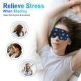 thumbnail image 6 of 3D Sleep Mask, 100% Blackout 3D Contoured Sleep Eye Mask, Comfortable & Super Soft Sleeping Mask with Adjustable Straps for Women, Men, Sleeping Travel Yoga Naps (Ocean Stars - Pack of 1), 6 of 6