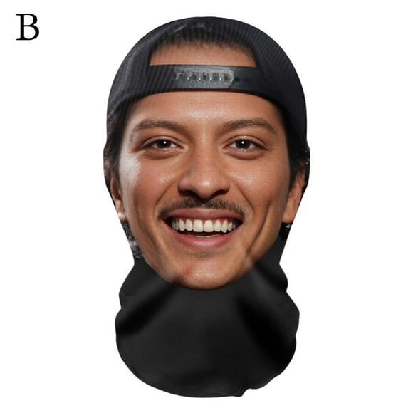Windproof Washable Face Mask, Nylon Material, Elastic, Adult & Child Size, Unique Design, Mesh for Visibility