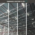 thumbnail image 5 of Luxrite 3FT LED Strip Light Fixture, 25W, 3450 Lumens, 3 Color Selectable 3500K-5000K, Dimmable, Damp Rated, UL Listed, 5 of 7