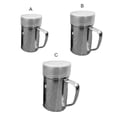thumbnail image 2 of Moyic Coctelera de pimienta de acero inoxidable, dispensador de polvo para barbacoa, sal, azúcar, especias, barra de comedor para el hogar, botella de Herramientas y accesorios para hornear METRO Moyic HA071512-02, 2 of 6