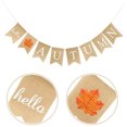 thumbnail image 1 of unbranded Banner De Lino Para Con De Hojas Para Fiesta Y Hogar, 1 of 5