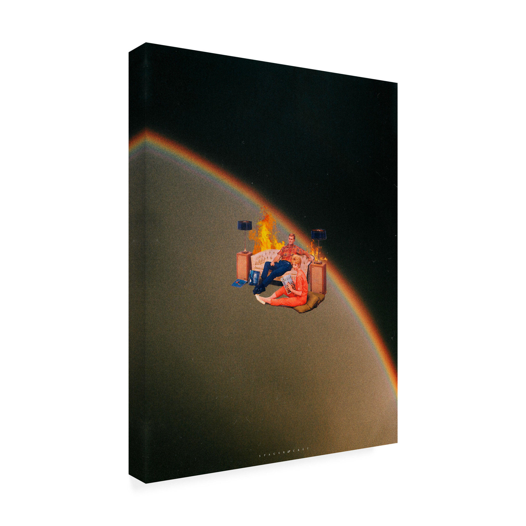 Trademark Fine Art spacerocket art 663 Canvas Wall Art
