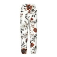 thumbnail image 5 of Roncen Women's Floral Printed Jogger Pants - Elastic Waist Casual Trousers with Cuffed Hem & Functional Side Pockets | Comfortable Lounge Wear, 5 of 5