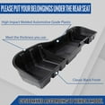 thumbnail image 6 of Kojem Under Seat Storage Box Organizer Black for 2007-2019 Chevy Silverado GMC Sierra Crew Cab Replaces 23183674, 6 of 11