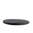 thumbnail image 2 of Dining Tables Black Painting Tempered Glass Top 39.3 INCH Rouund Glass Table Top 3/8 INCH Thickness(Excluding Table Legs,Only Tempered Glass),Coffee Tables, 2 of 8